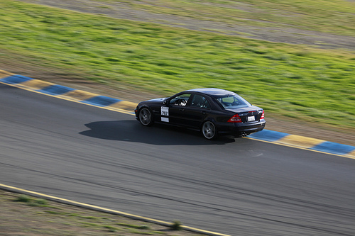 One of my many days on the track. Even though the AMG is an automatic it hauled ass around the track. 0-60 in 5 seconds. 1/4 mile in 13.5. It was a great "family" car.